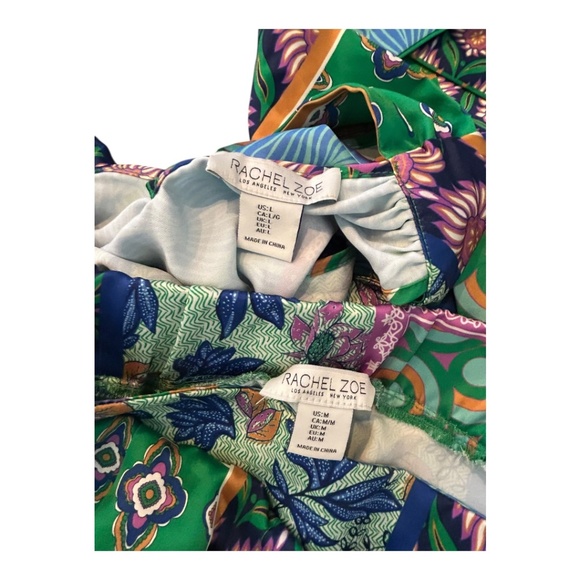 Rachel Zoe Pant Set Women's Size M/L tank slacks - Picture 3 of 3